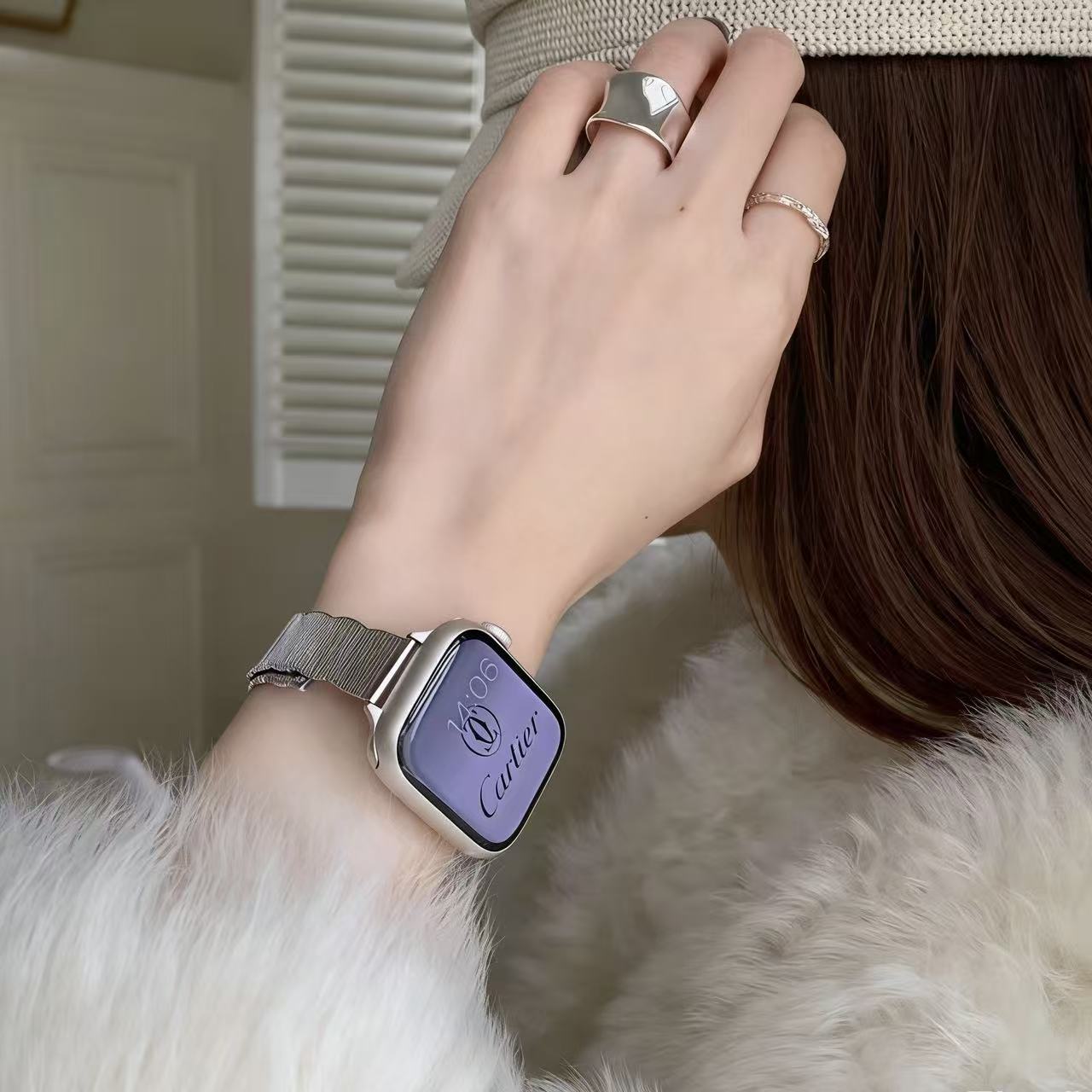 “Spring Petal” Apple Watch Band　 “春の花びら風”AppleWatchバンド　R02143