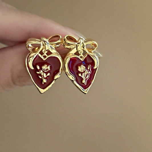 "Goodnight Rose" Earring ”グッドナイトローズ”ピアス　R02083