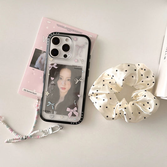 Ribbon Clear iPhone リボンクリアiPhoneケース　R02117