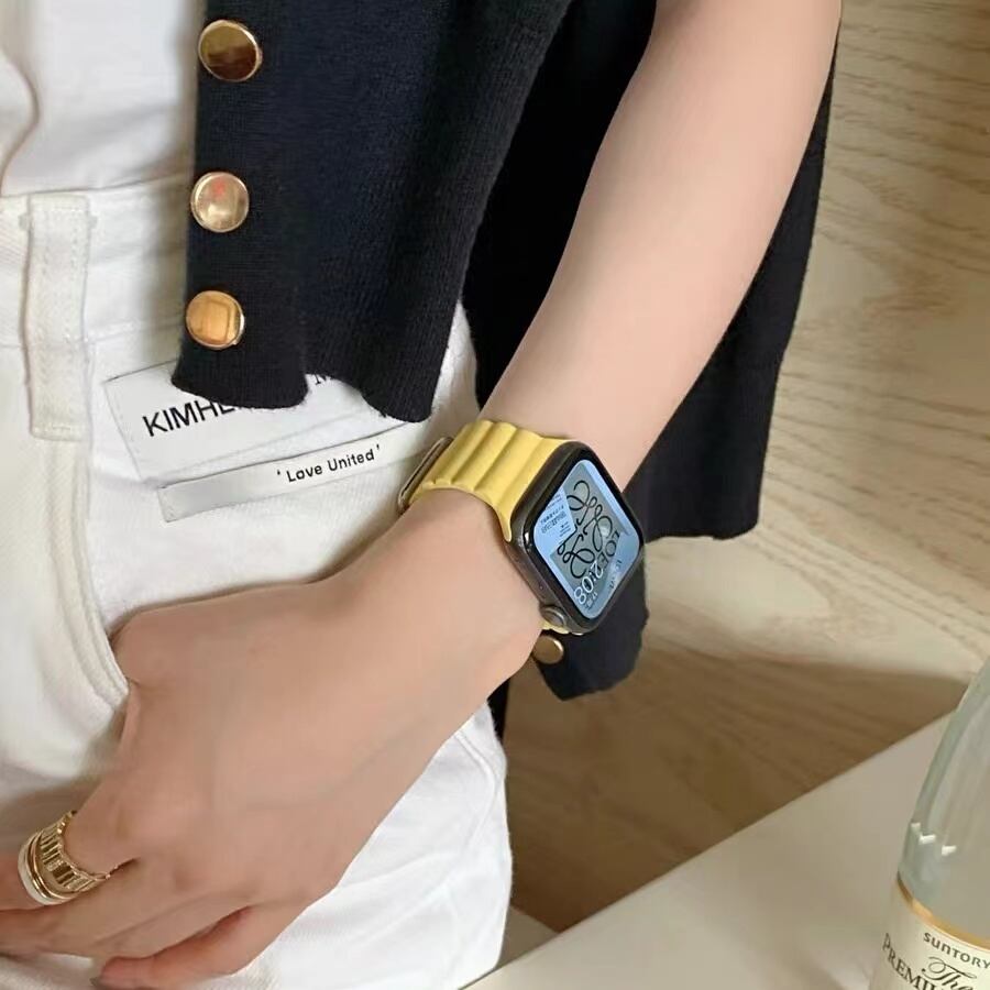 Simple Silicon Apple Watch Band シンプルシリコンアップルウォッチバンド　R01270