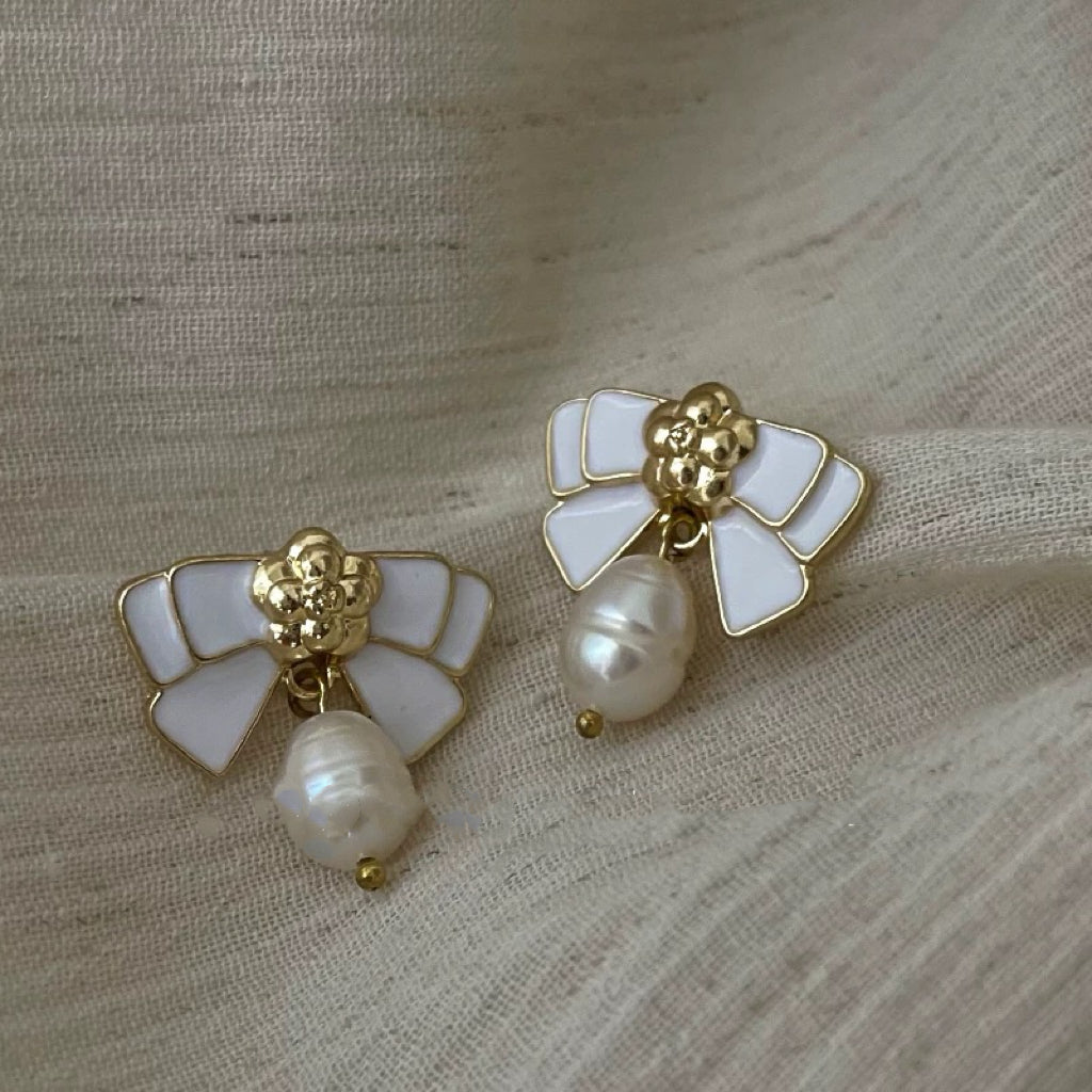 "Swan Lake" Earring ”スワンレイク”ピアス　R02086