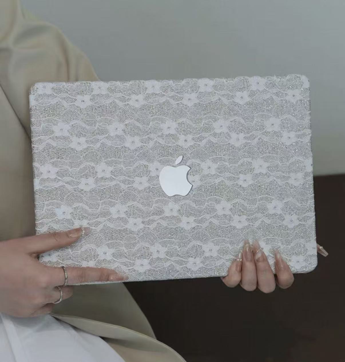 Lace MacBook Cover　レース MacBookカバー　R02164