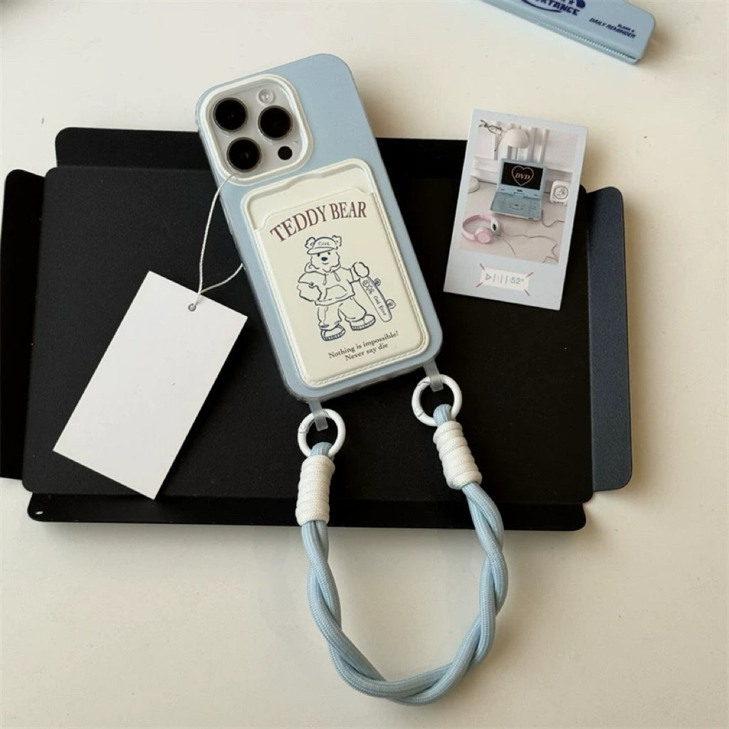 Teddy Bear iPhone case テディベアスマホケース　R02038