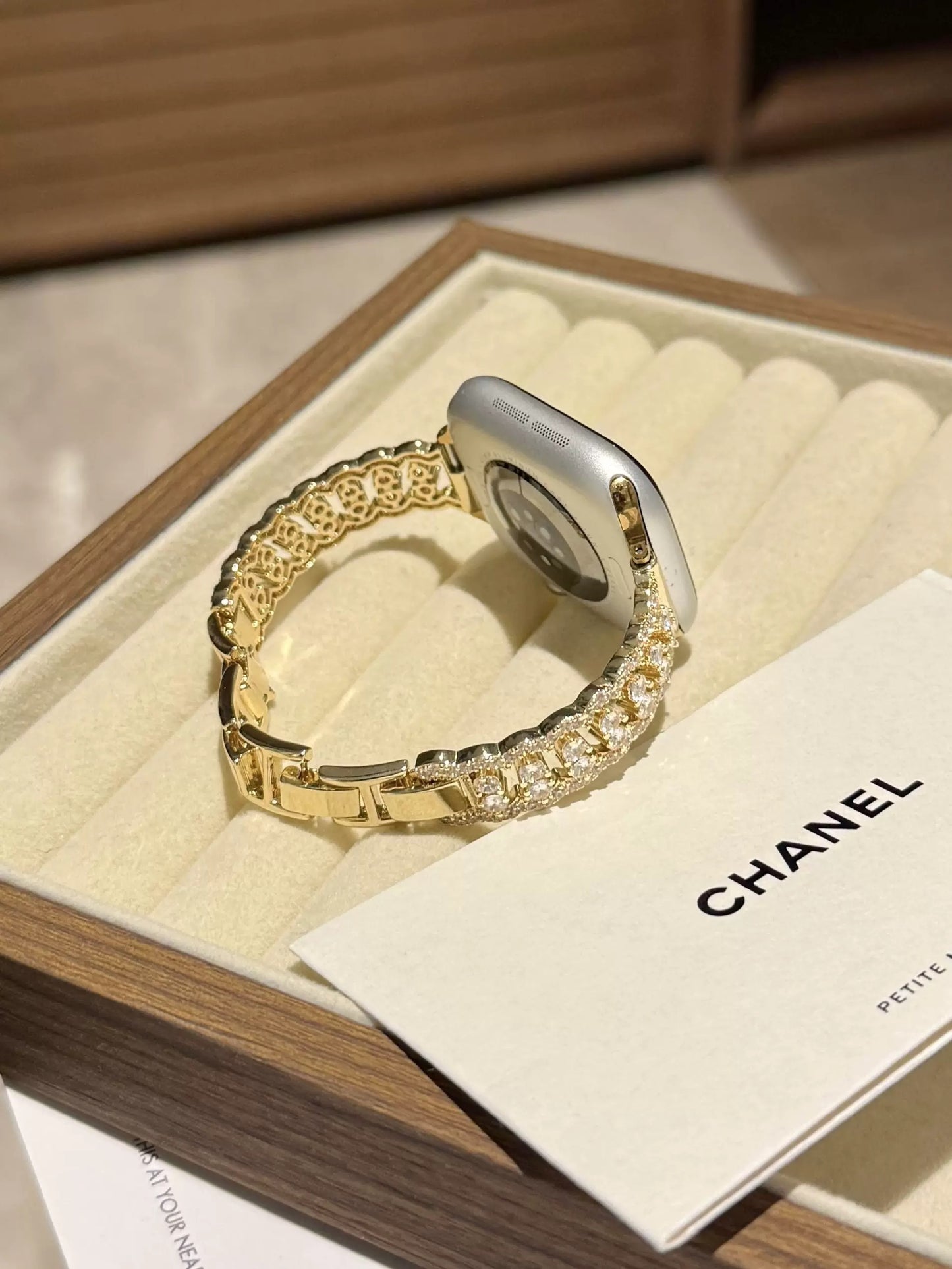 Shining Lace Bracelet Apple Watch Band　 キラキラレースブレスレット風AppleWatchバンド　R02145