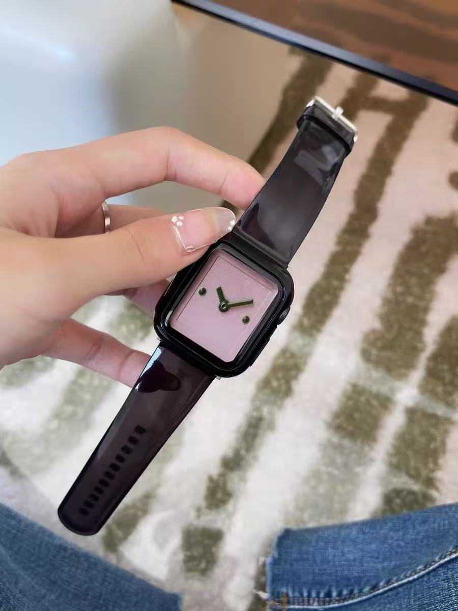 Clear Jelly Apple Watch Band　 クリアゼリーAppleWatchバンド　R02158