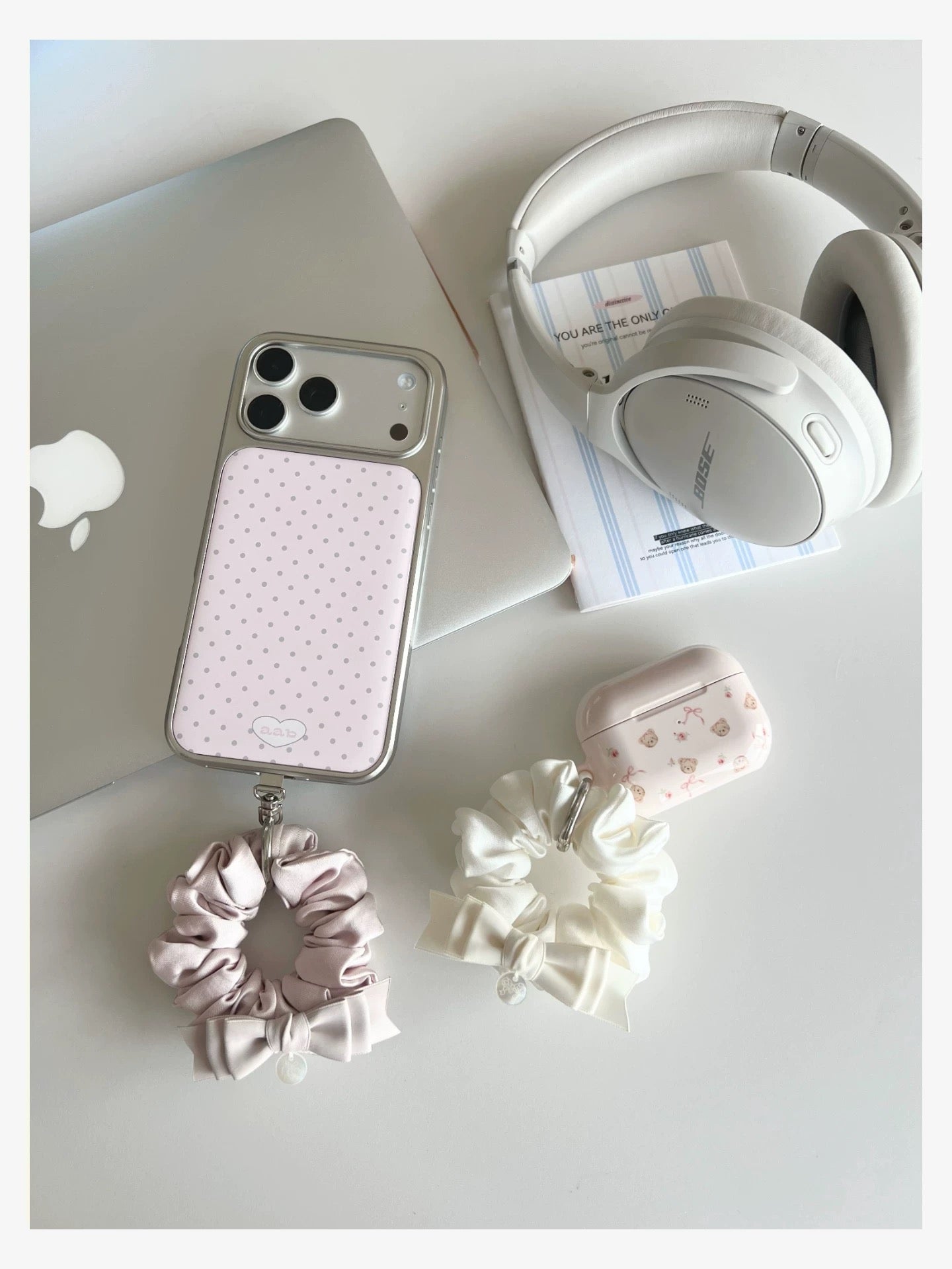 Scrunchie Phone Accessory シュシュスマホアクセサリー　R02148